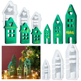 Art House Silicone Mold DIY Candle Craft Resin Casting Concrete Soap Clay Perfect DIY Mold for Craftspeople Home Decor Gifts