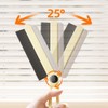 Snblzhef Multi-Function Rotating Crevice Cleaning Brush, Hard Bristle Crevice Cleaning