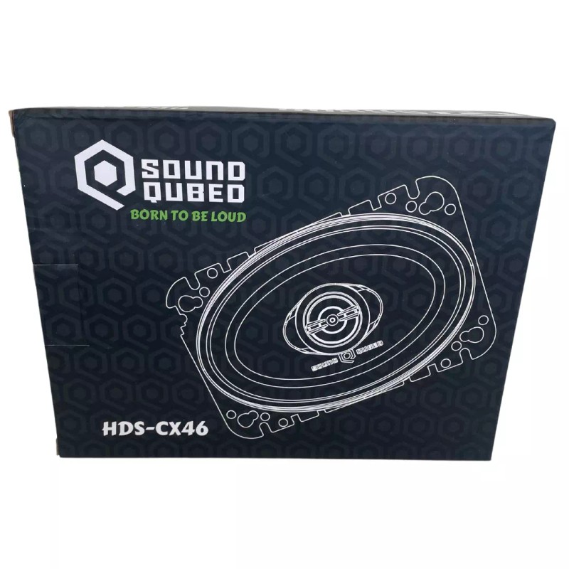 Soundqubed HDS Series 4x6" Coaxial 2-way Speakers Pair