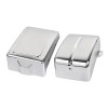 Unbranded Chrome ABS Battery Box Side Cover For Harley Dyna