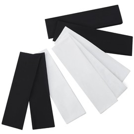 Fishinsea 8 Pack Sport Headbands for Women, Elastic Soft Fabric Non-Slip Hair Bands Hair Warp for Daily Workout Yoga Running Sports, Combo 9