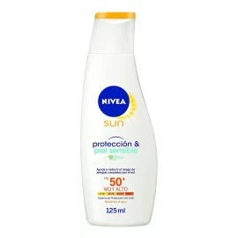 Nivea Protector Solar Fps 50+ Piel Sensible 125 Ml Nivea Sun