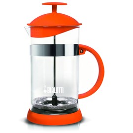 Bialetti 0006185 Kaffeebereiter, Glas, Orange, 16 x 11.5 x 22.5 cm