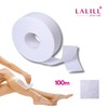 LALILL Fleece on 1 Roll for Wax – WAX, White,