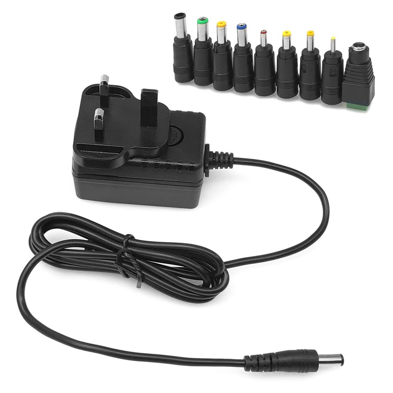 LEICKE Ull Universal Power Supply, 5.5 x 2.5 mm Plug