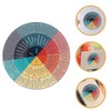 GLEAVI 1Pcs Emotion Wheel Magnet Feelings Wheel Magnet Feelings Emotions