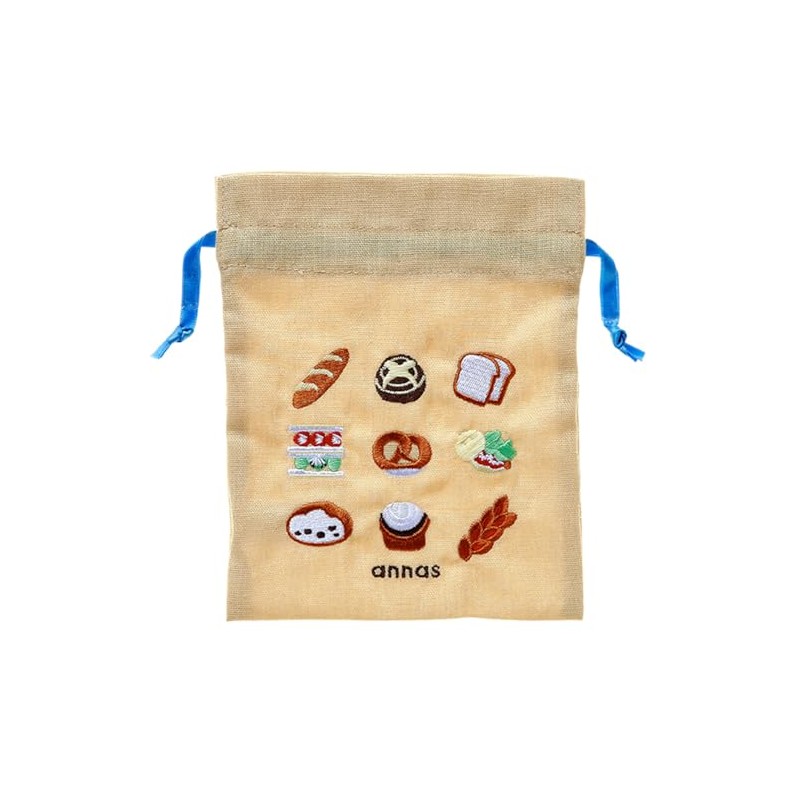 Gakken Stayful Drawstring Annas Embroidered Mini Drawstring Pan F13040