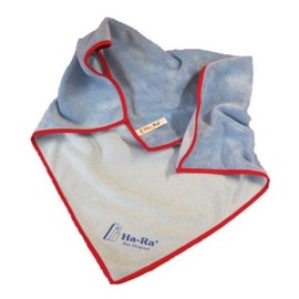 Ha-Ra Cleaning Cloth 'Star' Blue with Red Rim