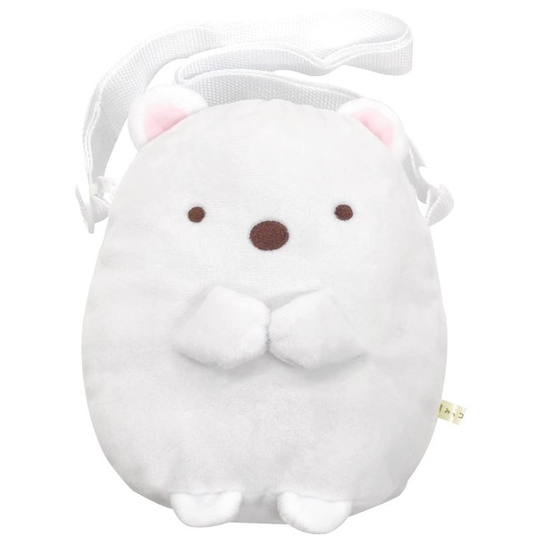 Eye Planning K5305A Sumikko Gurashi Plush Pochette, Polar Bear, W