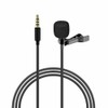3.5mm Lavalier Microphone, Omnidirectional Condenser Mic Professional Grade with Easy