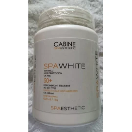 Spaesthetic Pantalla Solar Aclarante Y Despigmentante Spawhite De 1 Kg