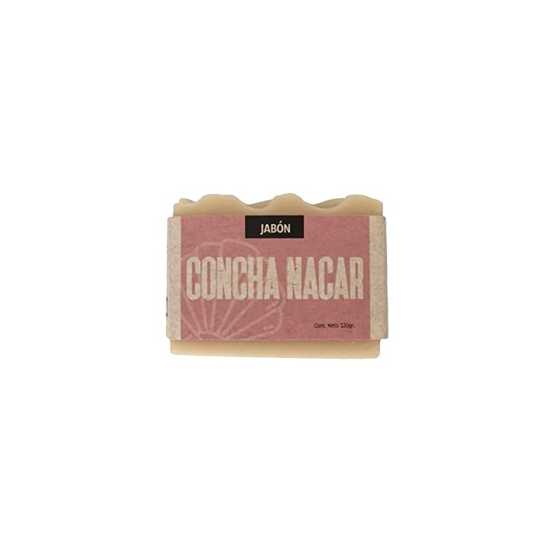 Jabón Concha Nacar 120g Volviendo Al Origen Artesanal