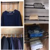 Tension Rods, 2 Pack 28-48 Inches Adjustable Spring Steel Cupboard