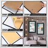 DoubleFill 3 Pcs 11x22 in Newspaper Frame with Mat Assorted
