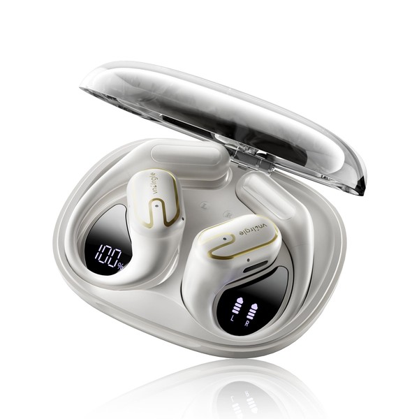 vnilrgle Open Ear Headphones 5.4 Bluetooth Sport Ear Buds with