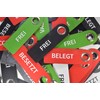 SynMe Pack of 2 Felt Door Hangers – With Metal