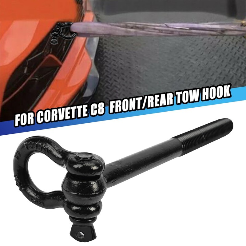BILLFARO Tow Hook,Alloy Steel Front Rear Bumper Mid Engine Trailer