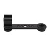 Triple Cold Shoe Extension Bracket Aluminium Alloy Microphone Stand Mount
