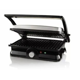 Sunbeam New Sunbeam CKSBPM5020 2 in 1 Grilled Panini Maker Small, Black