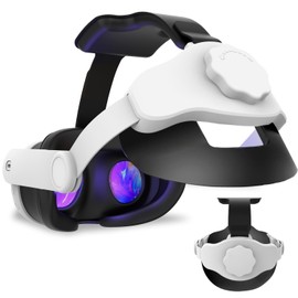 Head Strap for Oculus Quest 3, Adjustable Elite Strap Replacement, Enhanced Comfort, Face Pressure-Free VR Accessories, Adjustable and Lightweight