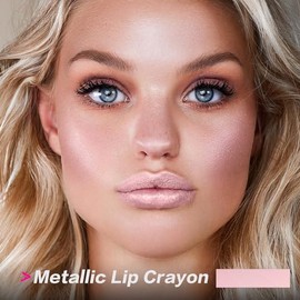 FOCALLURE Lápiz labial Ultra Chic, Crayón labial rico en vitamina E, Color ligero sin resecado ni decoloración, Maquillaje de labios de larga duración