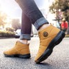 UPSOLO Botas de nieve de invierno para hombre, resistentes al