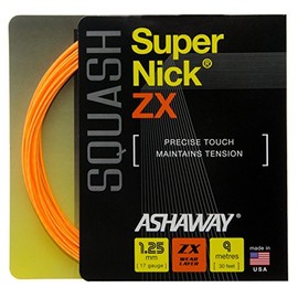 Ashaway SuperNick ZX 17/1.25mm Squash Set - Orange