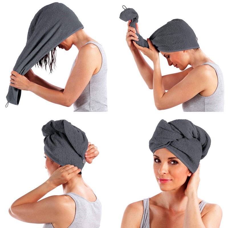 Erwin Müller Heidelberg Series Hair Turban Bath Towel