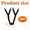 Hard Hat Chin Strap,3 PCS Adjustable Black Chin Strap for
