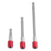 Qiilu Hexagonal Shaft Extension Bit Shank Socket Extension Bar 2.4