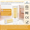 hansang 10 Pack G9 LED Bulb 3000K Warm White, T4