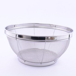 Colander Jumbo 37 cm 18 – 8 Stainless Steel Made in Japan 8 Sheng For