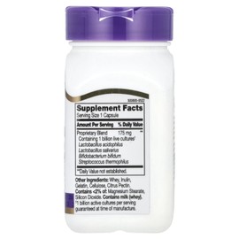 21st Century 21st Century Acidophilus Capsules, 100 Count (21339)
