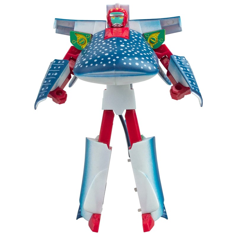 The Access Robot Figure Whale Shark Transformation Robot Seabotron Hero