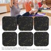 6PCS Rubber Treadmill Mat Sound Insulation Cushion Exercise Equipment Mat