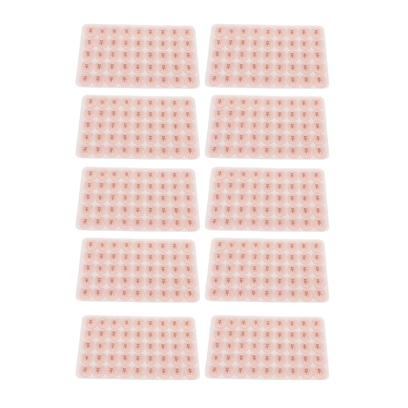 450pcs Acupressure Ear Massage Acupoint Pressure Stimulation Paste Needle Stone