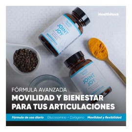 Suplemento Articulaciones Glucosamina Colágeno (60 Cáps) Hh Sabor Sin Sabor                                                                           