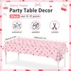 Heboland Cherry Party Tablecloth, 137x274cm, 2 Pack