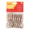 Amtech S5960 8 Piece 6mm Closed Hook Bolts