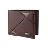 FuninCrea Men's Slim Leather Multi Slot Wallets Wallets for Men