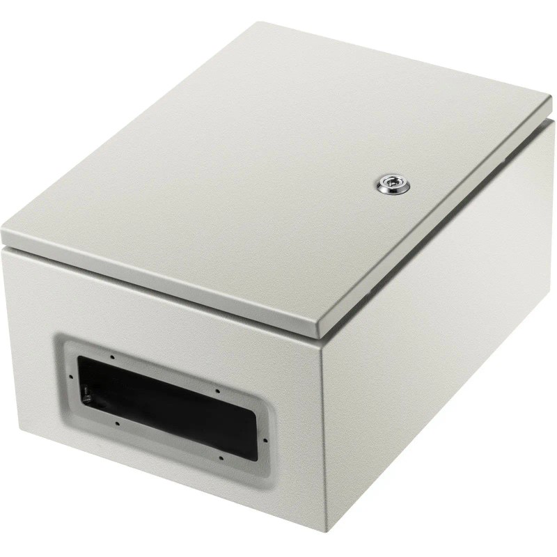 NEMA 4X Steel Electric Enclosure 16x12x8 Inches IP66 Rated Water