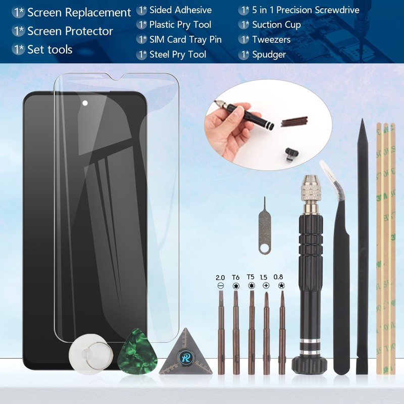 YWLRONG for Motorola Moto G Stylus 5G 2023 Screen Replacement