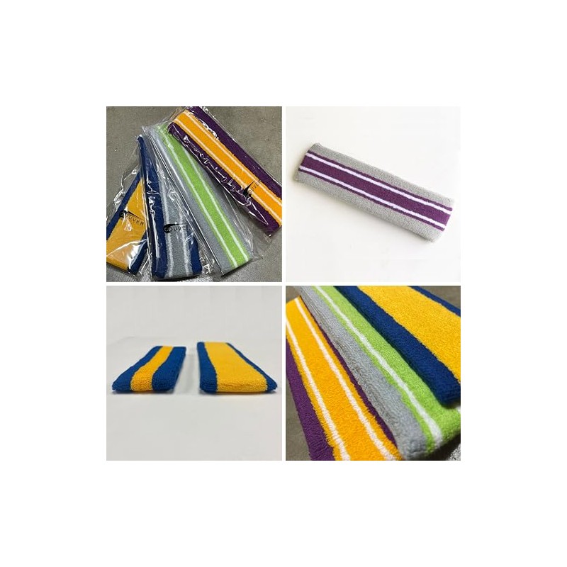 COUVER HB777 - Diadema deportiva larga y gruesa para cabeza