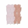 Pares Guantes Exfoliantes 100 Nailon Doble Textura Spa Masajes Eliminación
