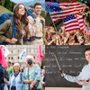 8.2ft Telescopic Flag Pole,Stainless Steel Handheld Portable Extendable Retractable Flagpole