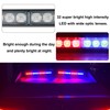 ASPL 2x16.8 inch Emergency Flashing LED Traffic Advisor Strobe Light