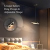 FIMEI LED Saturn Pendant Lights, 3000-6000K Dimmable Adjustable Hanging Chandelier