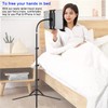 SAMHOUSING Phone Tripod, Ipad Tripod Stand,Gooseneck 65-inch Floor Stand for