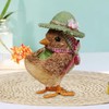 Easter Chick Figurine Chick Sculpture Animal Statue Ornament Garden Statue