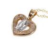 Doble O Joyerias - Medalla Corazón Virgen de Guadalupe en